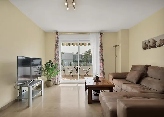 Con Piscina Y Paddel En Guadalmina Alta - Avia 2 3 Apartament